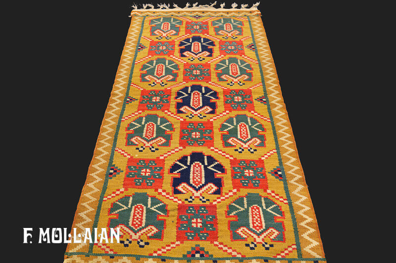 Antique Swedish Rollakan (Textile) n°:61841199